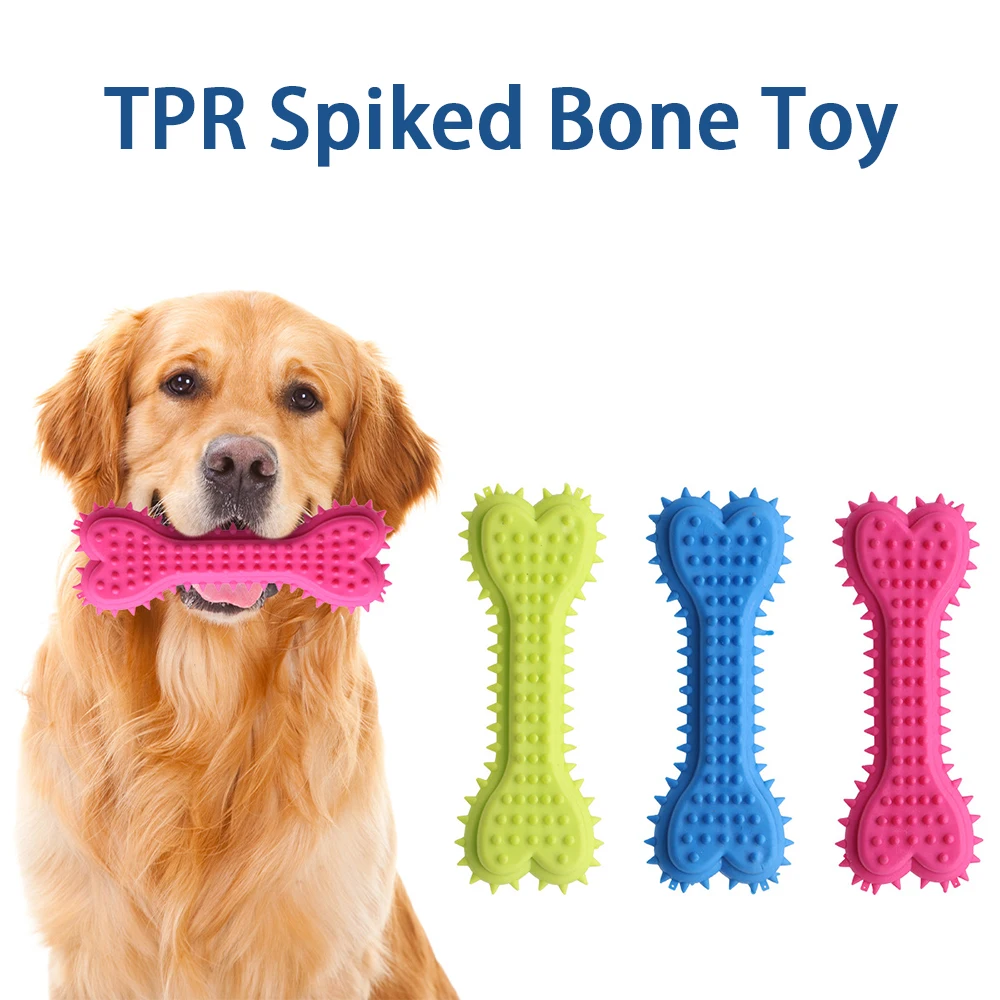 Teeth Cleaning Dog Chew Bone - Jouets pour animaux de compagnie, bâtonnet