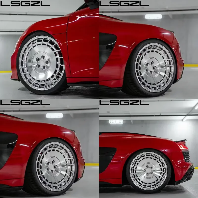 Rines Forjados i Forged Wheels Deep Dish con Acabado Cromado Pulido de 18, 19, 20, 21, 22 y 24 Pulgadas, 5x114.3, 5x120, 5x127 para /gtr/urus/c8/