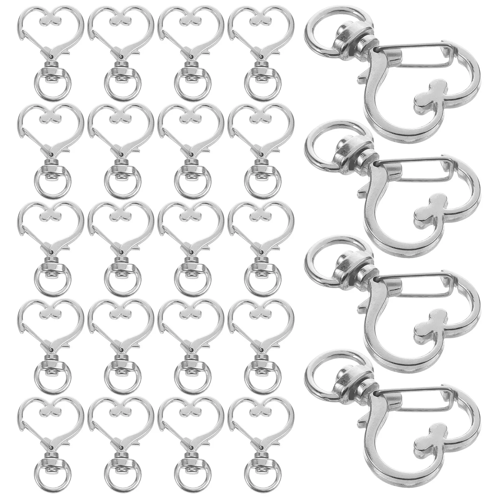 

50 pcs Keychains Durable Alloy Keychain Buckle Key Holder Hanging Women Key Holder Jewelry Keychains Accessories Accessories