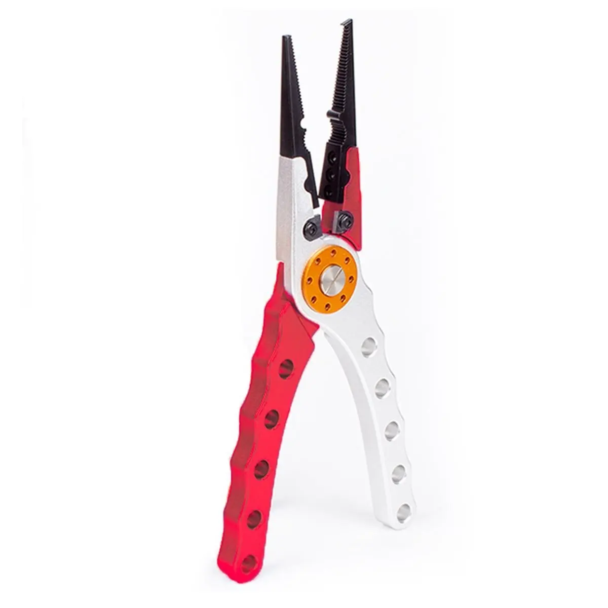 Fishing Pliers Cutters Fishing Hook Remover Fishing Tools with Sheath and Lanyard Gear for Fish Line Cutting Boat Fly