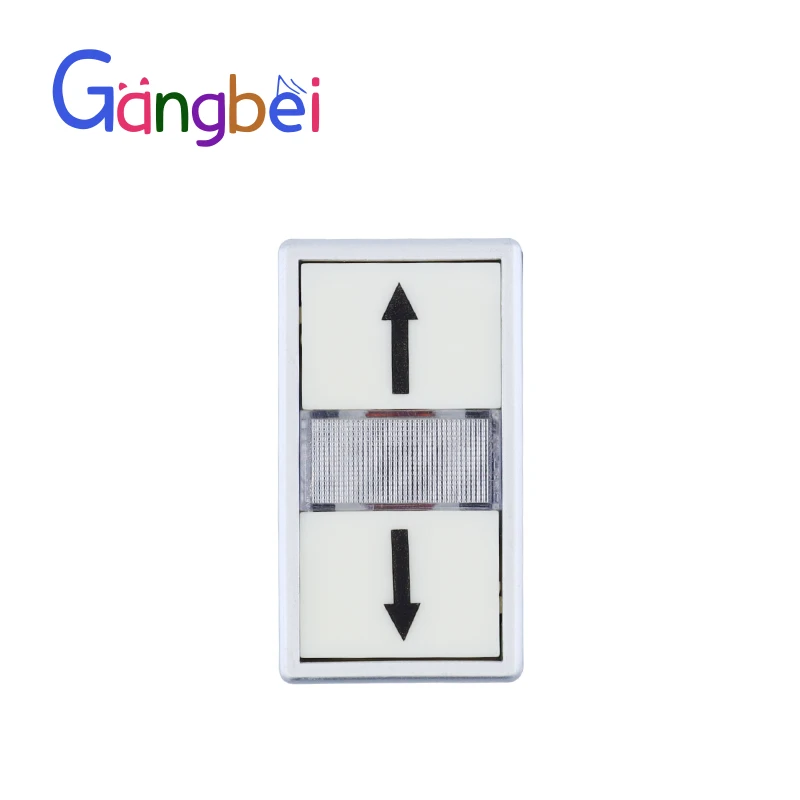 22mm 2NO A rectangle arrow push button switches momentary button momentary pushbutton switch button switch Gangbei