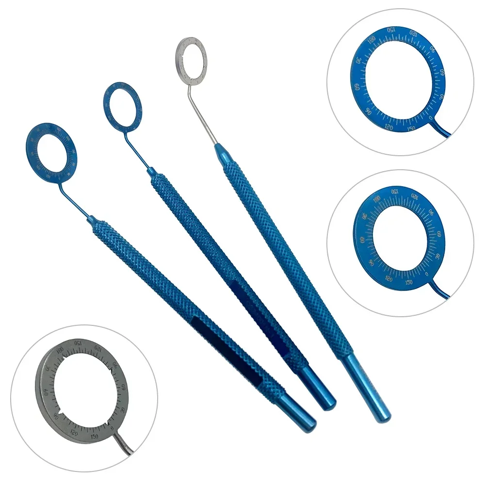 Anillos  calibre  grado Menz, instrumentos quirúrgicos Mark Eye, marcador corneal oftálmico, 1 ud.