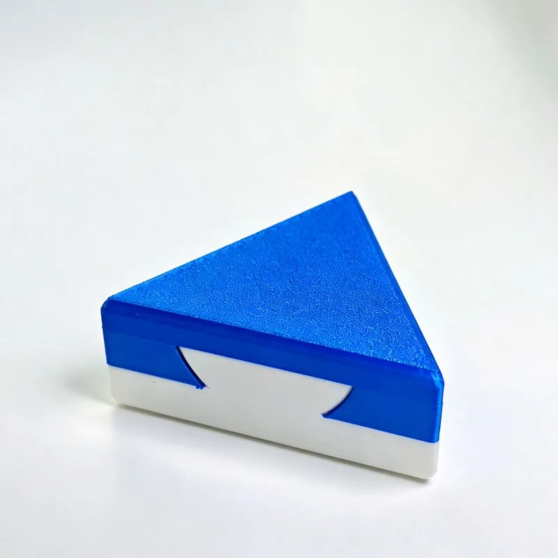 Impossible Triangle Puzzle Brain Teaser Stress Relief & Patience Exercise 3D Print Toys For Kids and Adults Difficult Challenges