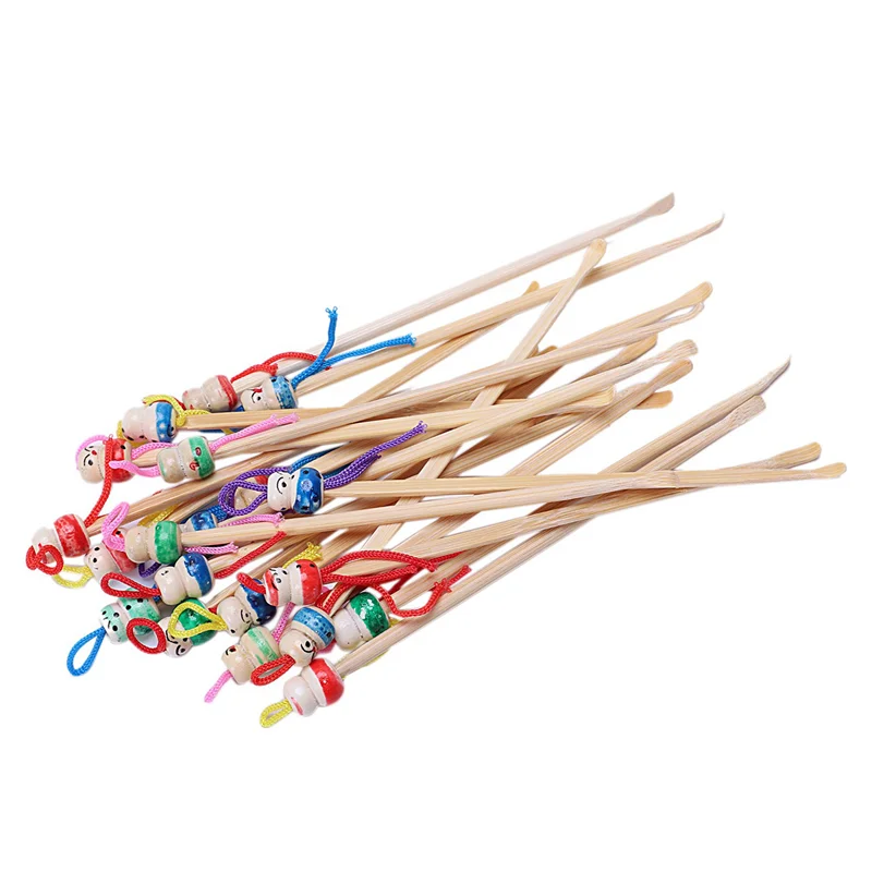 

【PLAISIR】Японские бамбуковые ложечки для удаления ушной серы, 40 шт.