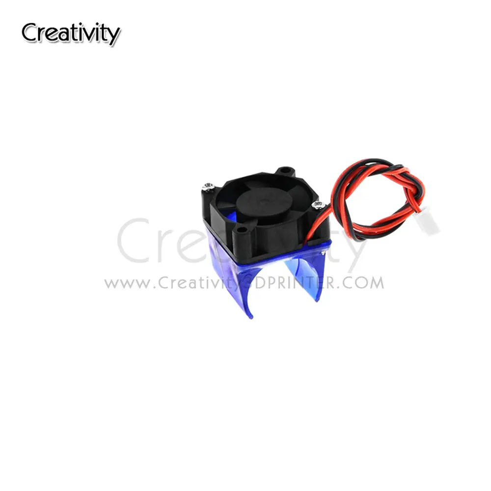 V5 V6 12V Cooling Fan With Fan Bracket Duct Housing Guard J-head Hotend for 3D printer Parts