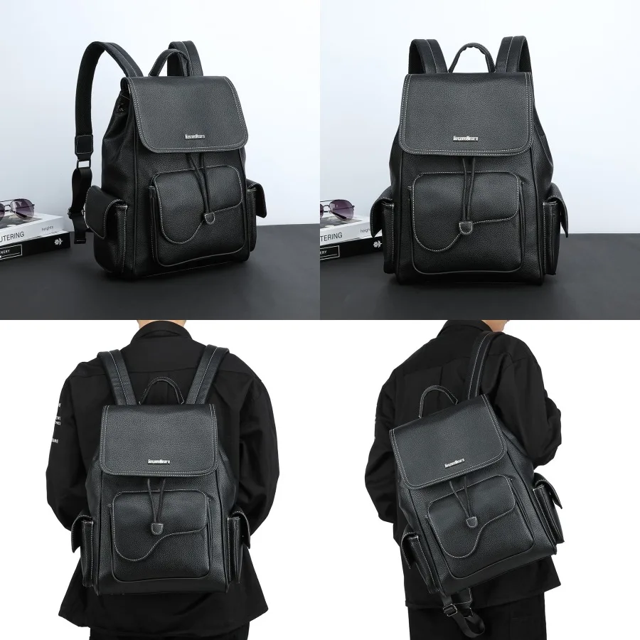 【New style】  business backpack new casual computer backpack men's travel bag school bag commuting