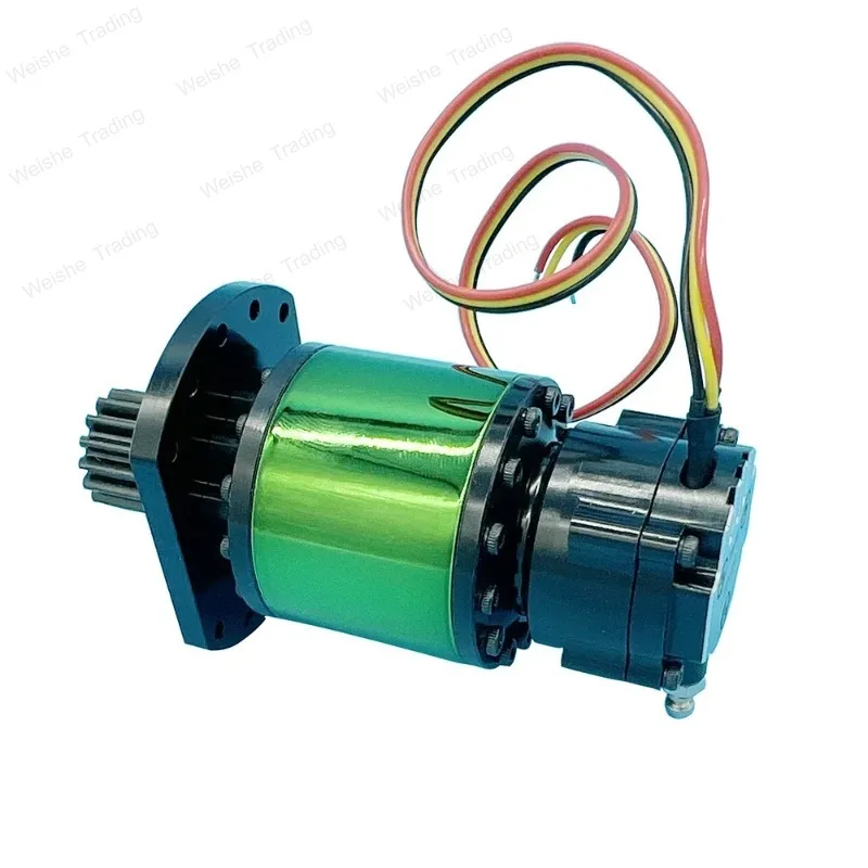 Excavator Brushless Rotary Motor Turntable Metal Accessories Suitable for Excavator Crane Engineering Model Accessories