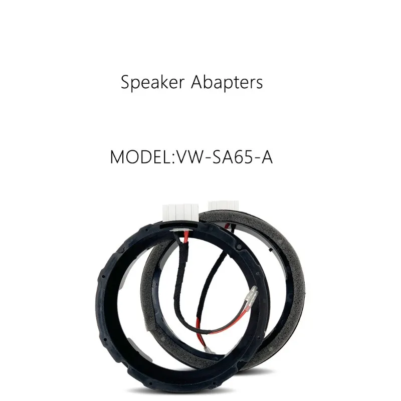 A33K-For Magotan Sagitar Tiguan Skoda Octavia 1 Pair Car Speaker Adapter For Audio Mount 6.5 Inch With Plug
