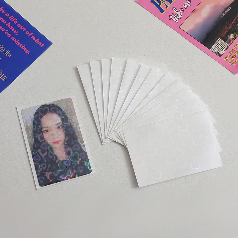 Fundas para tarjetas de 20 piezas, 61x91mm, 20C, soporte para tarjetas postales, películas, Protector para tarjetas de juego