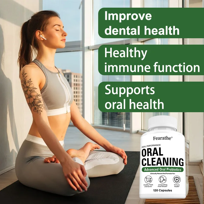 Oral Cleanse Advanced Oral Probiotics for Bad Breath, Tonsil Stones, Teeth and Gum Health, Immune Health, Non-GMO