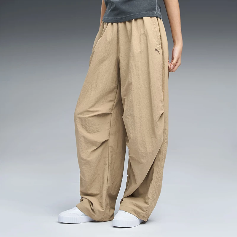 Puma genuine women's windproof, water-resistant, and sunscreen UPF50+outdoor casual pants 637341-83