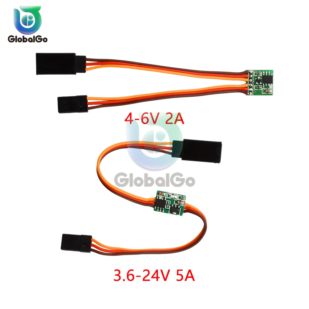 Universal 4 ~ 6V 3.6V ~ 24V Servo Inverseur de Direction Servo Inverseur Signal pour Rc Servo Avion V-queue