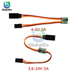 Uniwersalny 4 ~ 6V 3.6V ~ 24V Servo Przekładnia kierownicza Odwracający sygnał serwofalownika do Rc Servo Płaszczyca V-ogon