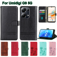 Book Stand Phone Case For UMIDIGI G9 5G Funda Flip Capa Wallet Cover For Capinha De Celular Umi Umidigi G9 G 9 5G UmiG9 5G чехол