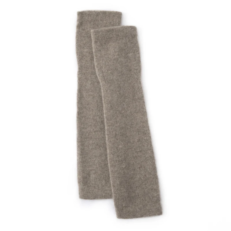 MVLYFLRT السيدات الشتاء الدافئة غطاء للذراع 100% الكشمير محبوك غطاء للأكمام الكوع وسادة لينة الكشمير المرأة الإكسسوارات