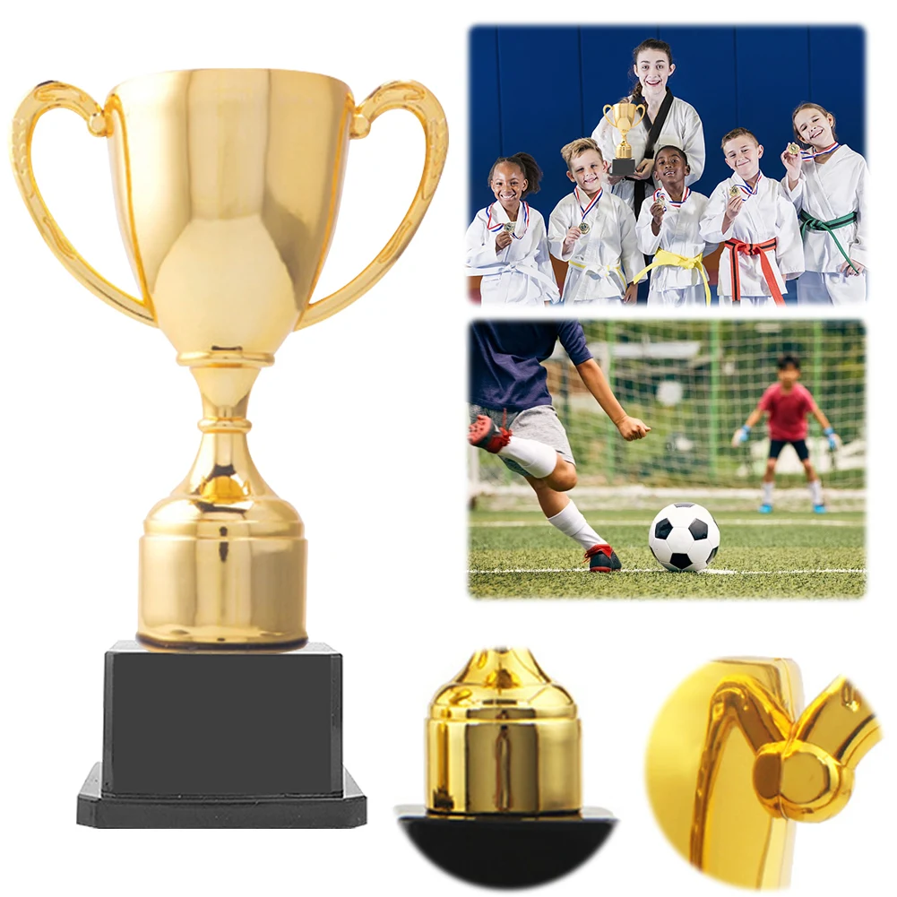 

Small Trophies for Kids Student Sports Competitions Award Trophy Mini Children Reward Toys Children School Rewarding Supplies