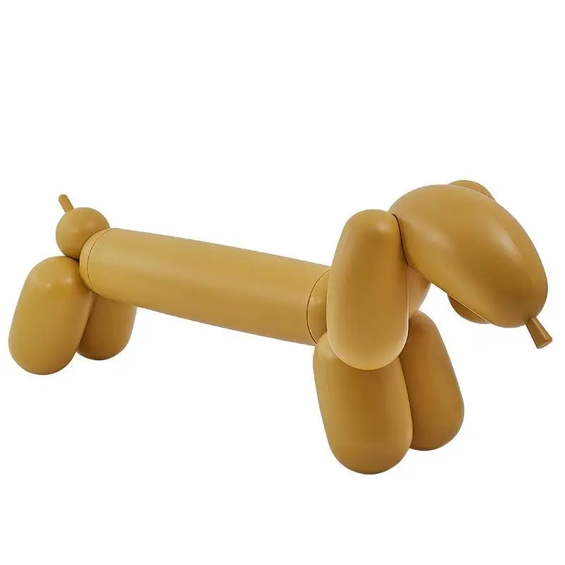 

Nordic creative dog bench household plastic shoe changing stool bedroom