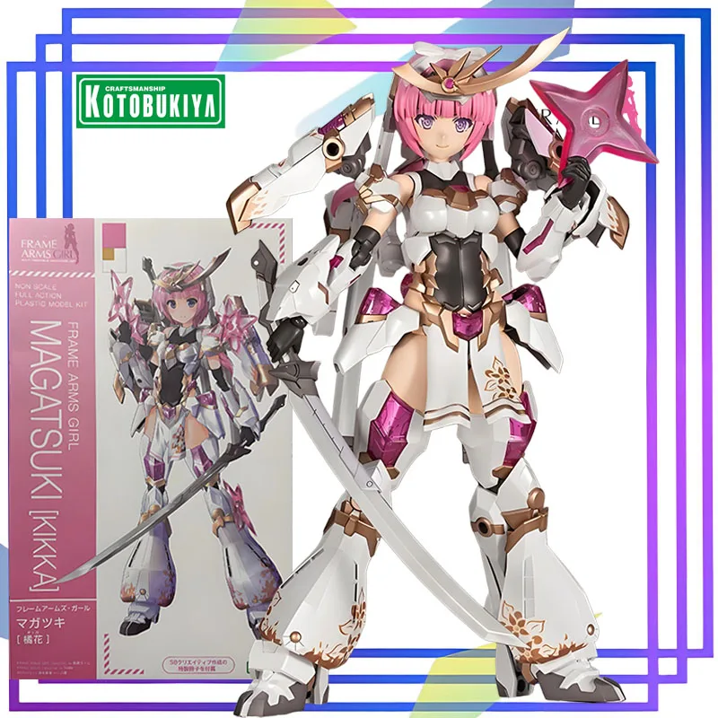 

Kotobukiya Original Frame Arms Girl Series 《Ketsuzuki [Tachibana Hana]》Аниме Фигурка Сборная модель игрушки Коллекционная модель