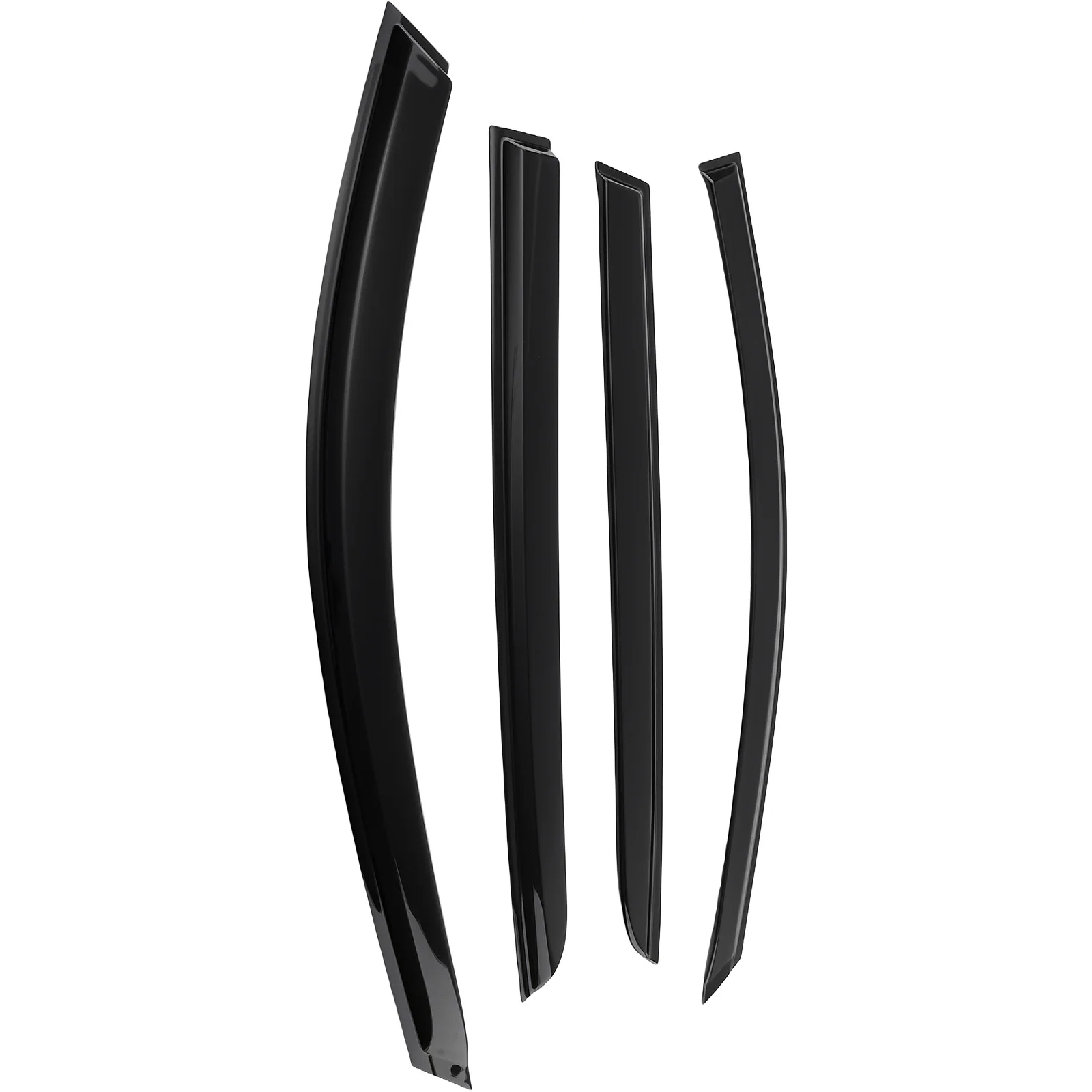 

Front Rear Window Visor for Acura RDX 2007-2012 Rain Guards 4Pcs Set