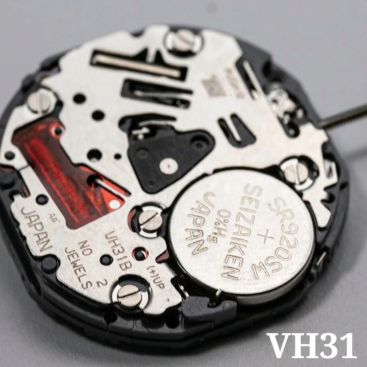 VH31 Sweep Second 3 Hands Japan Quartz Movement Tmi Time Module Movement VH31B 110 ½ Ligne Quartz Movement Three Hands1/4 Cen