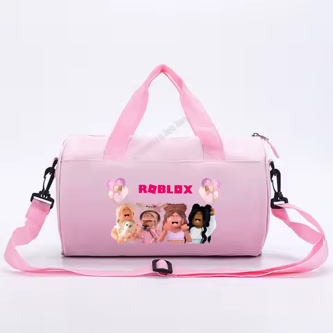 ROBLOX Children Travel Bags Designer Handbag Sport Gym Dance Storage Coach Luggage Waterproof Duffel Bag FOR Girl Gift New