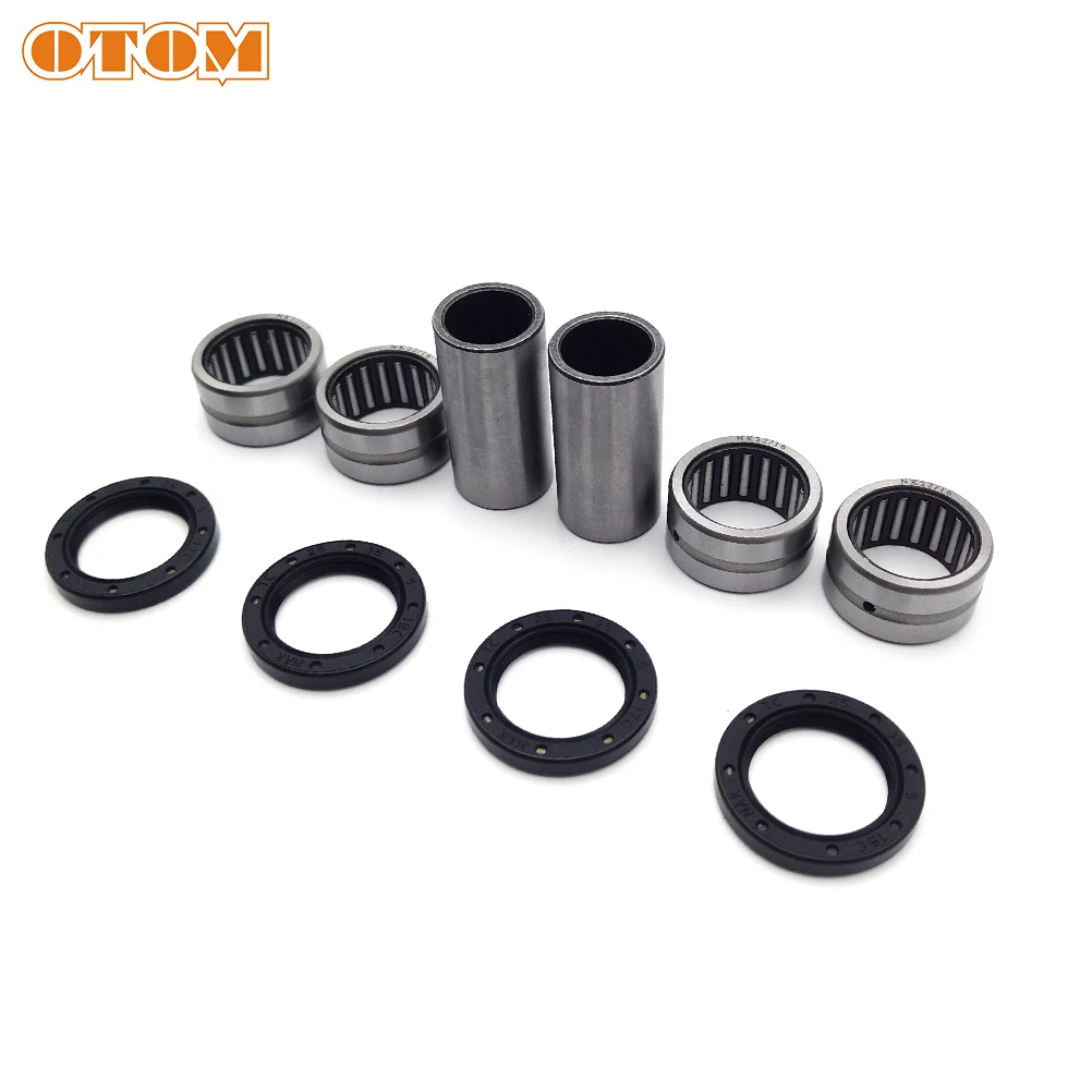 OTOM Motocross Swing ARM Maintenance Parts Bearing Oil Seal Bushing Kit For KEWS K16 K18 ZONGSHEN NC250 NC450 Chinese Motorcycle