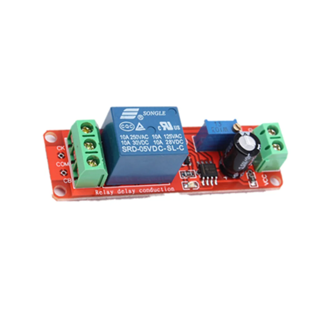 Adjustable NE555 Timer Switch Module Time delay relay Module DC 5V / 12V Delay Relay Shield Electornic Components