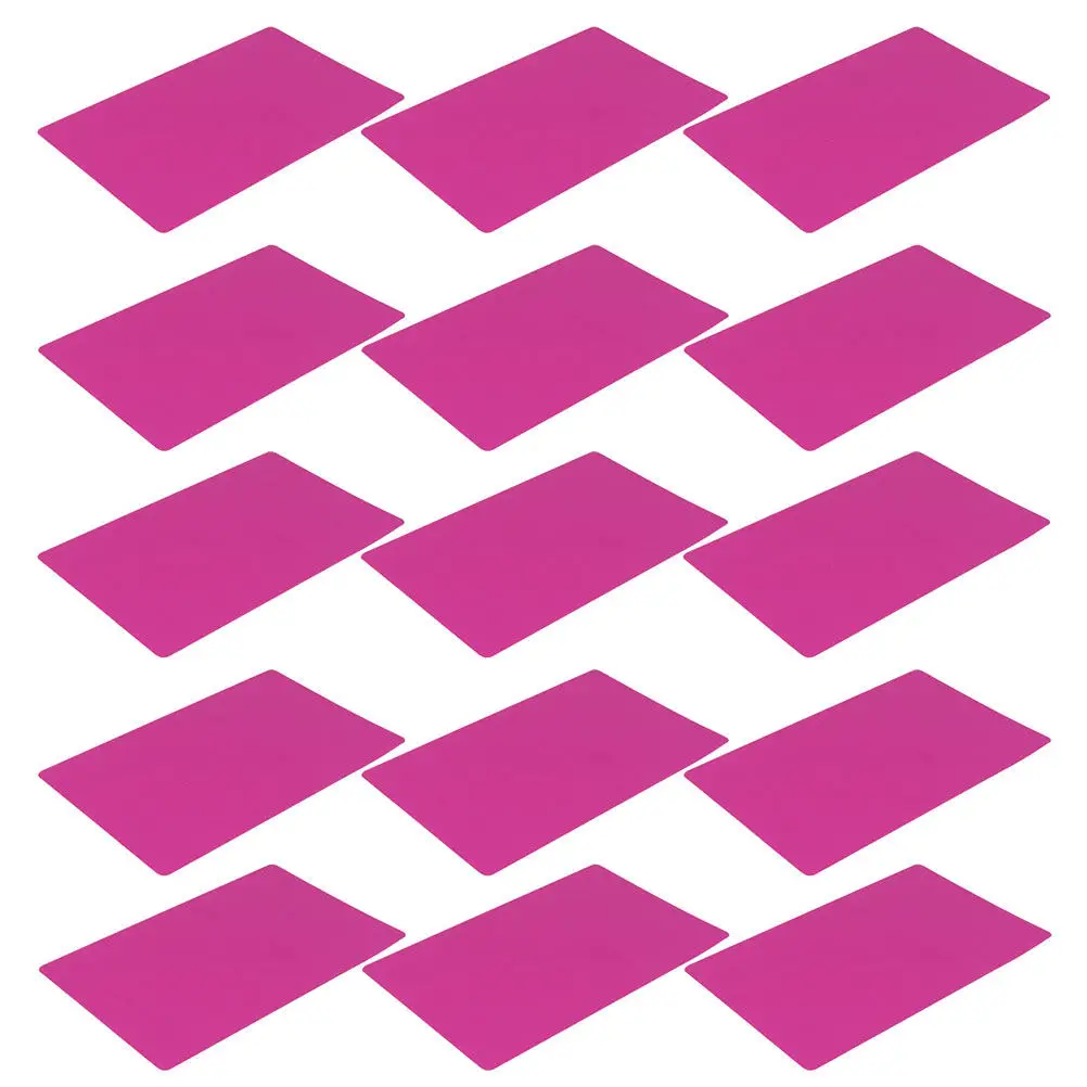 

100Pcs Metal Name Cards Blank Metal Business Cards Aluminum Alloy Engraved Business Card DIY Sublimation Card Material