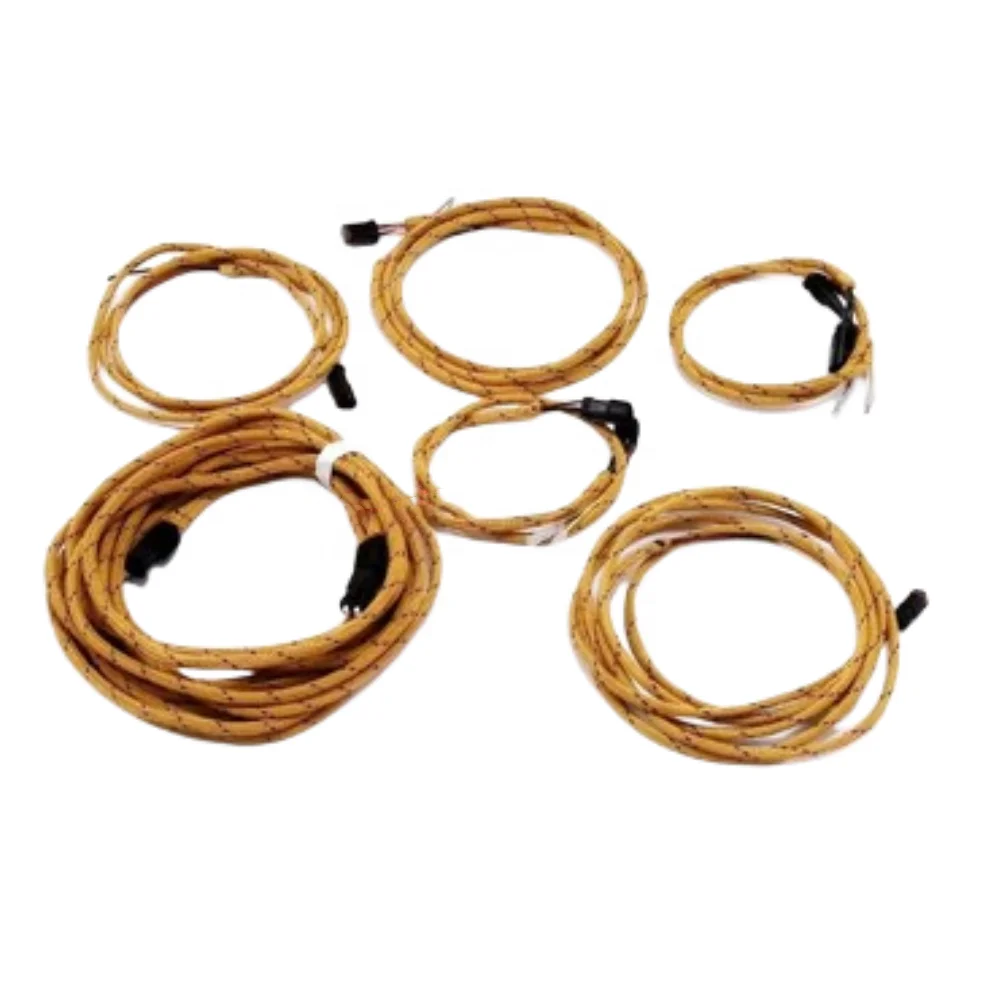 Excavator Wood Grabber Wire Harness Clamp Wood Device 360-degree Rotating Electric Control System Handle Solenoid Valve Block