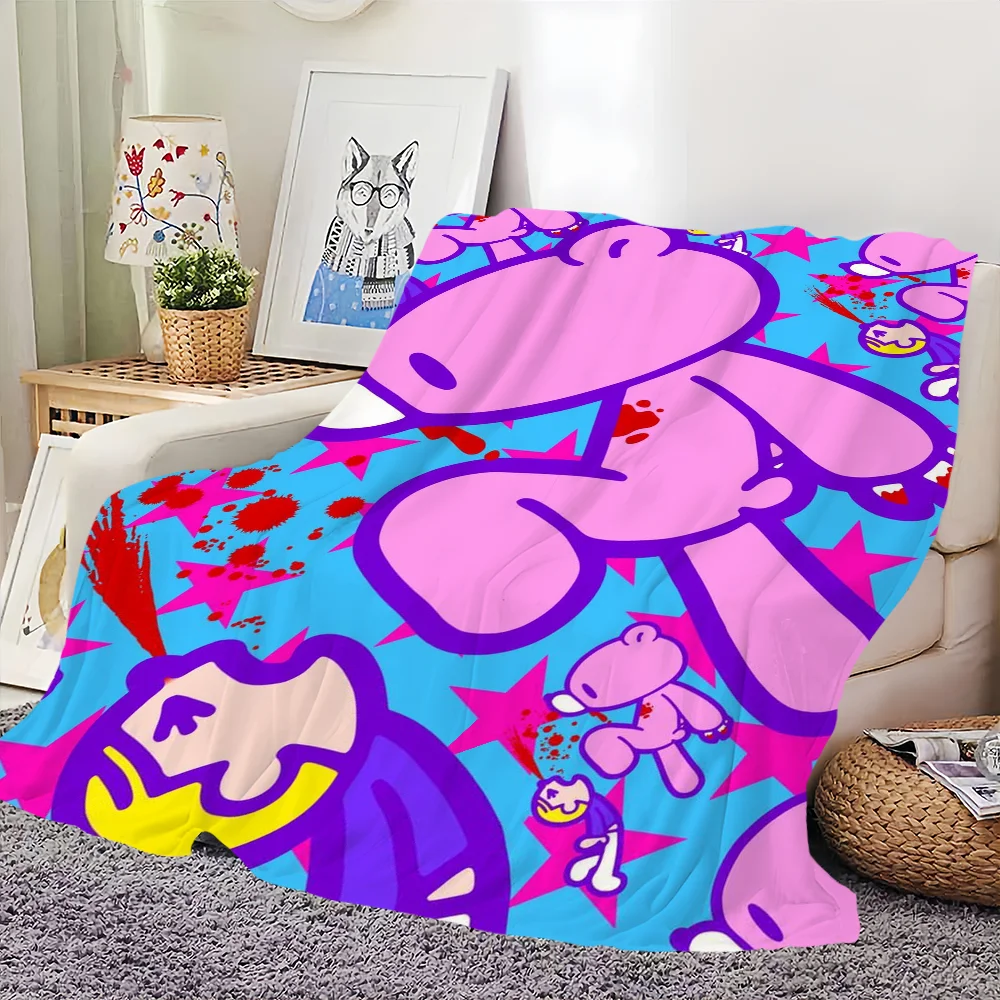 

Cute G-Gloomy B-Bear skicomfort warm Soft Baby blanket suitable Home Kids Lunch Blanket Suitable for Home Office Daily Use Cover