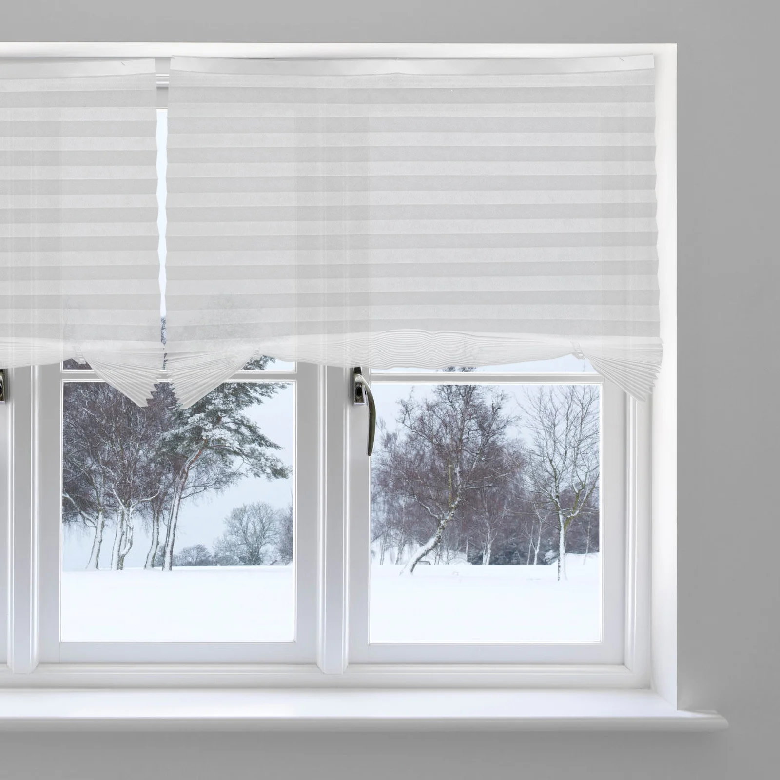 Samoprzylepna roleta plisowana zaciemniająca do drzwi okien sypialni salonu balkonu łazienki bez sznurka, zapewniająca prywatność.