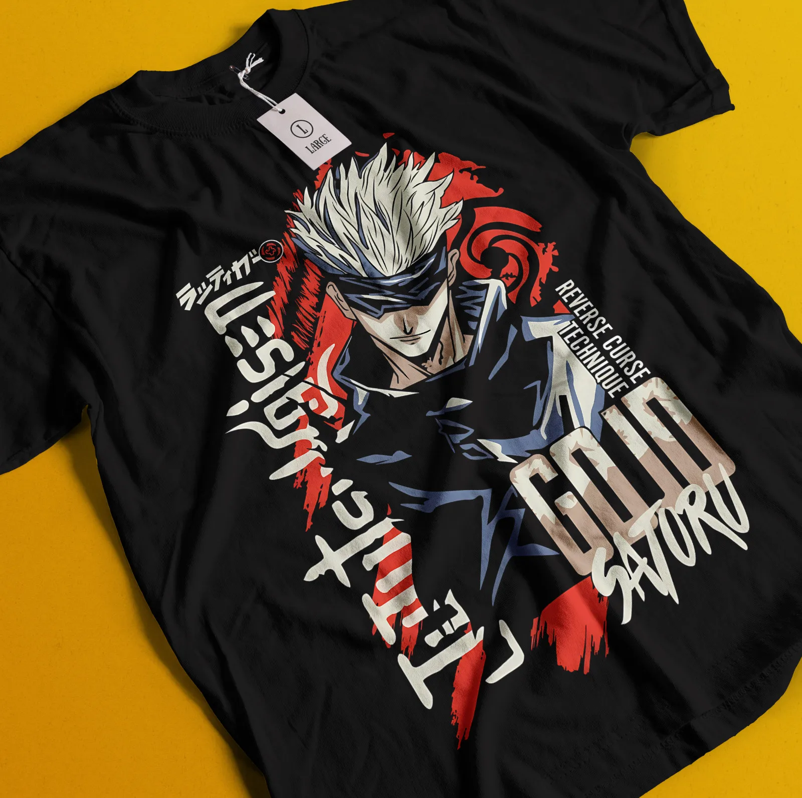 Gojo Satoru T-Shirt Sukuna Shirt Jujutsu Kaisen Tshirt Toji Tee Nanami Yuta Maki