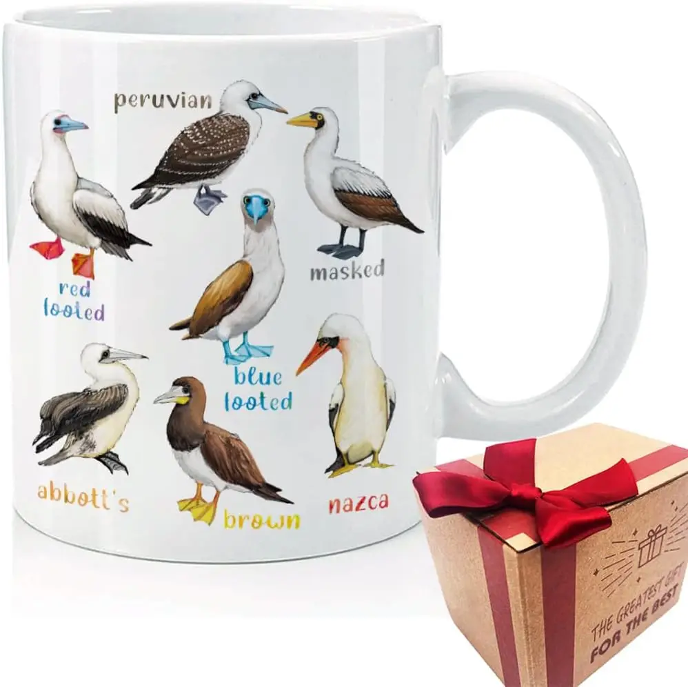 Funny Bird Lovers Mug Birthday Gift for Her, Fowl Language Bird Mug Gift for Friends Sister  Watching Gifts Bird Gift for family