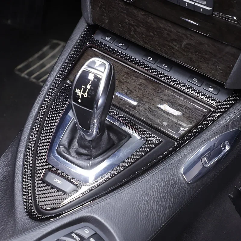 

Gao Ruying For BMW 6 Series E63 E64 2004-2009 Car Dashboard Console Gear Shift Panel Cover Trim Stickers Car Accessories