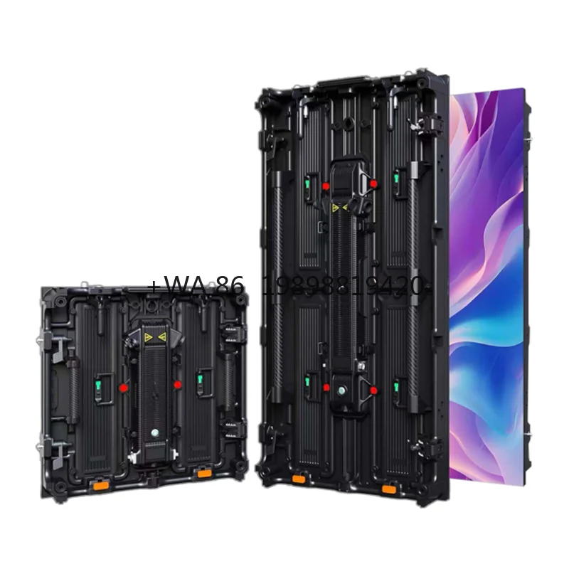Customizable Six Generation Indoor P 3.91 Die-Casting Aluminum LED Display Wall , Stage Video Screen, for Events and Advertising