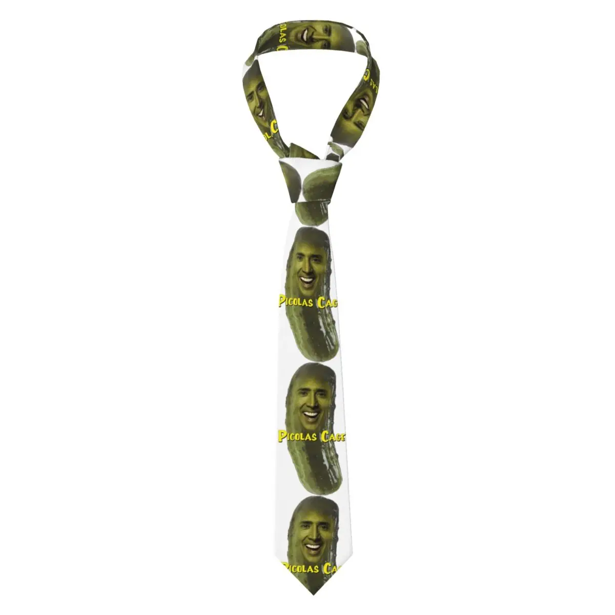 

Пользовательские классические Николас Кейдж забавные мем-галстуки для мужчин шелковые офисные галстуки