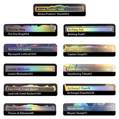 Customized high-quality card black core paper DIY Magic Deck card standard size for board games Mycosynth Lattice