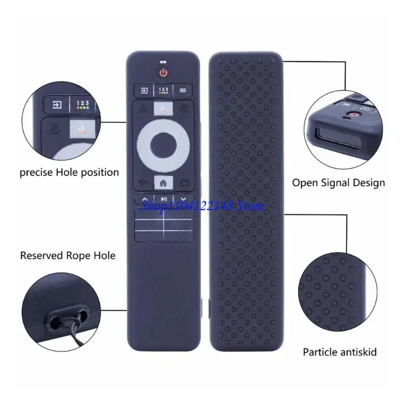 P9FA Protective Silicone Sleeve for Television Remote Protector for HTR U34G Devices