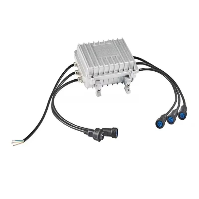 

Outdoor DMX Splitter 4-way Signal Amplifier Stage Light Signal Splitter Power Via Mini Size