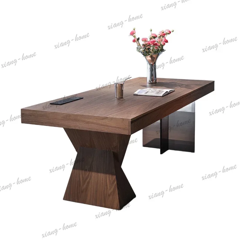 Best Sellers Italian Minimalist Office Desks Acrylic Boss Computer Modern Living Room Office Desks Fashion Furniture Mesa De Tra