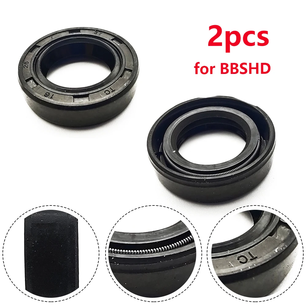 Brand New Useful Oil Seal For Bafang Rubber Weight 5g 26mm Outer 2pcs 7mm Thickness Assembling Black Components