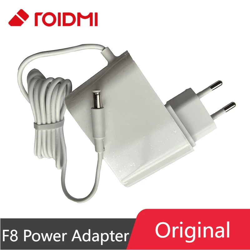 Original Power Adapter With EU Plug for Roidmi F8 F8E F8 NEX Wireless Handheld Vacuum Cleaner Spare Parts Charger Replacement