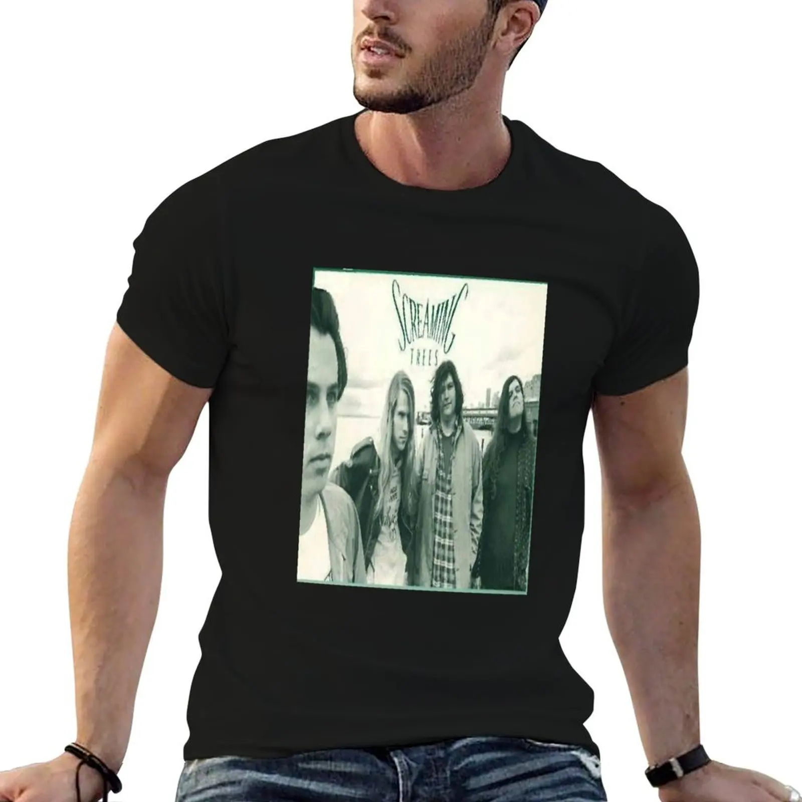 Screaming Trees punk T-Shirt Ultra Soft Breathable Tee Top
