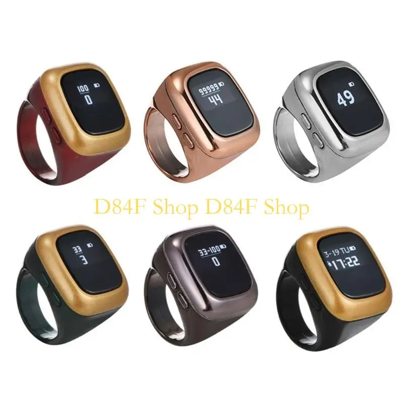 D84F User Friendly 18mm Digital Counter Convenient Counting Gadget for Sports