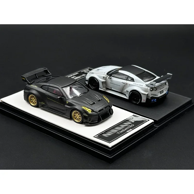 TM MiniStation BSC 1:64 LBWK GTR R35 F&F Diecast Diorama Auto Modell Sammlung Miniatur Spielzeug Zeit Micro