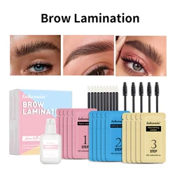 Brow Lamination Kit At Home DIY Eyebrow Lamination Kit Professional Eye Brow Perm Kit Instant DIY Eyebrow Lift Kit for Fuller