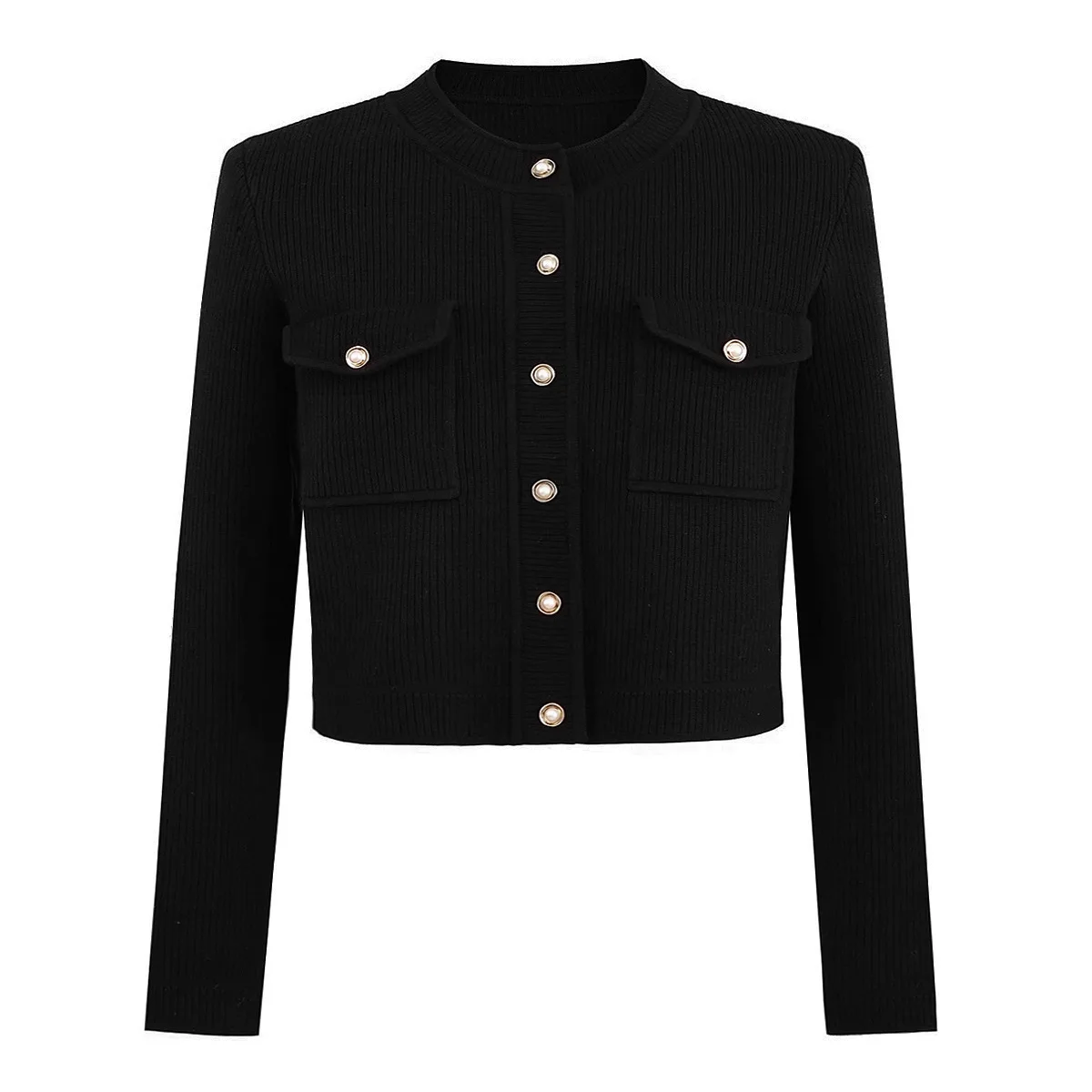 customized High quality in stock women's fashion socialite internet famous sweater knitted jacket women's top