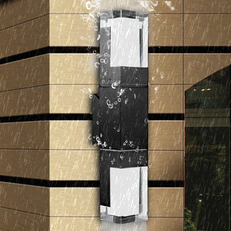 Acrylic modern minimalist LED wall light Waterproof IP65 7W 14W Indoor Outdoor  Wall lamp for Garden street lighting