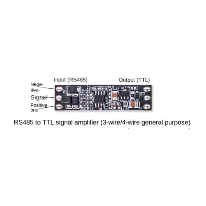 DC5V-24V LED mini Signal Amplifier 485 to SPI controller 1CH group for h807sa controller ws2812 ws2811 sk6812 ws2815 led strip