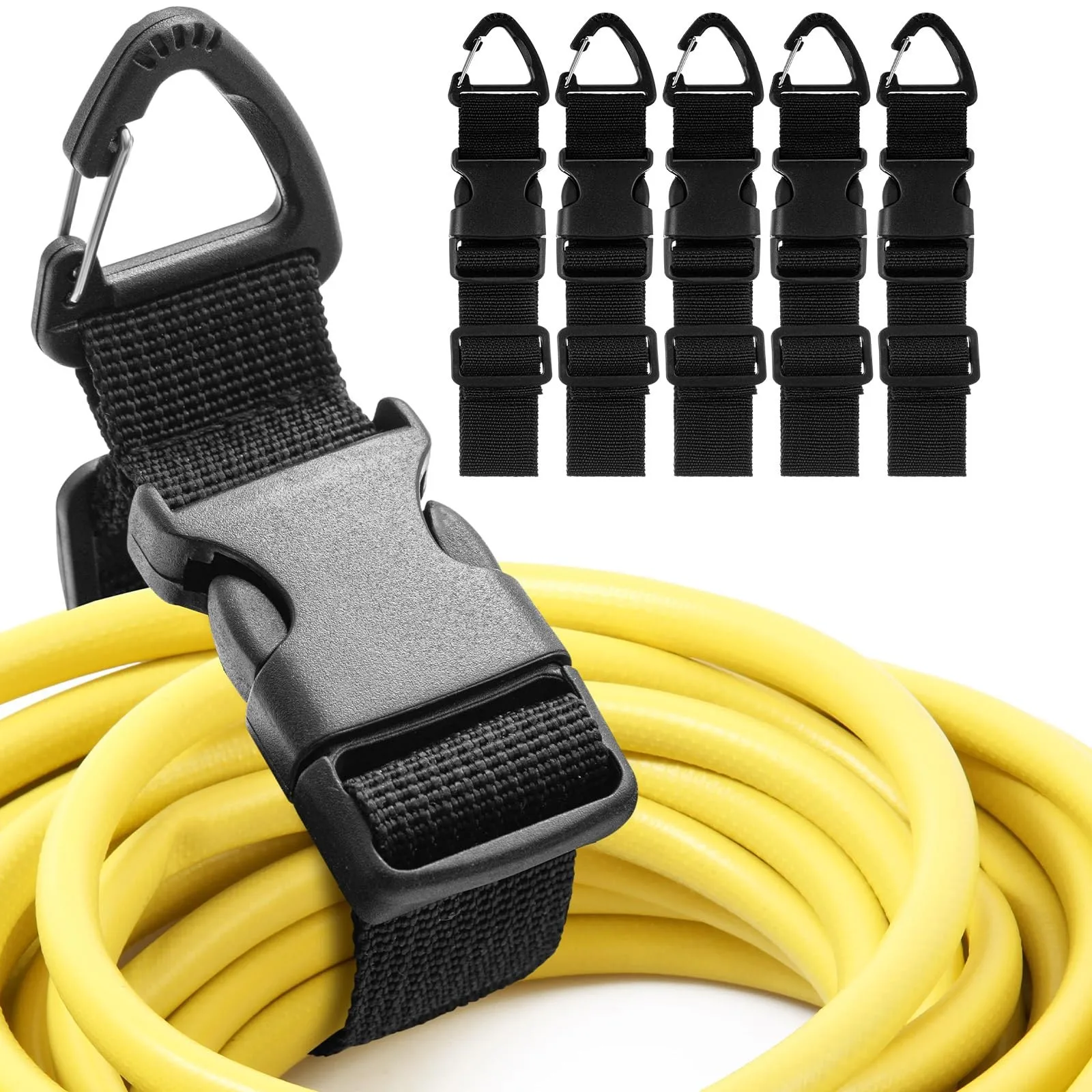 Adjustable Extension Cord Holder Organizer with Triangle Clips for Garage Organization and Storage Heavy Duty Extension Cord
